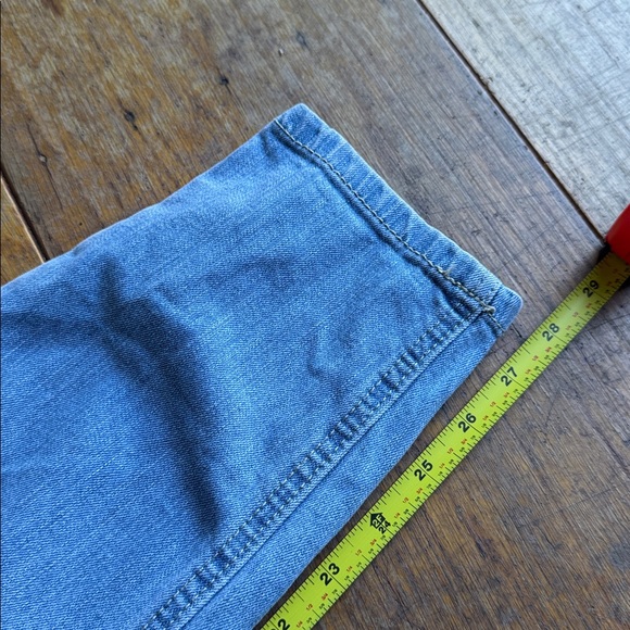 Blue Spice Denim Distressed Overalls - Picture 13 of 13